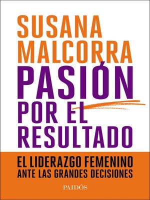 cover image of Pasión por el resultado